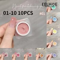 EELHOE Xeijayi Pat Sơn Gel Ba Lan Vỗ Keo Dán Móng Tay Nghệ Thuật Chuyển Đổi Màu Ngâm Tắt Uv Led Nail Art Gel Varnish Màu Gel Hoạt Động Đơn Giản Tiệm Làm Móng 8Ml