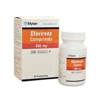 Efavirenz Comprimes 600mg MYLAN điều trị HIV hộp 30 viên