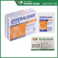 Efferalgan 250mg giảm đau, hạ sốt