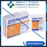 Efferalgan 250mg (Hộp 12 gói) – Thuốc hạ sốt, giảm đau