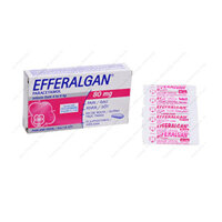 Efferalgan 80mg đặt