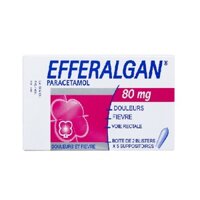 EFFERALGAN 80mg viên đạn