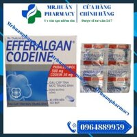 Efferalgan Codeine (Hộp 10 vỉ x 4 viên) – Thuốc giảm đau, hạ sốt