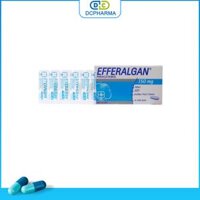 Efferalgan Paracetamol 150mg viên đặt Pháp (H/10v)