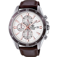 EFR-546L-7AVUDF | Đồng Hồ Casio | Edifice | Nam | Dây Da | 6 Kim | Chống Nước WR100M