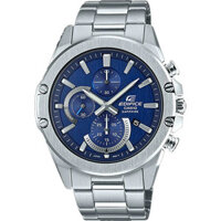 EFR-S567D-2AV | Đồng Hồ Casio | Edifice | Dây Kim Loại | Nền Mặt Màu Xanh | Mặt Kính Saphia | WR100M