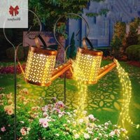 [Egi] Bình tưới nước năng lượng mặt trời Đèn treo thác nước Đèn trang trí sân vườn ngoài trời không thấm nước Sân hiên Bãi cỏ Sân sau Cảnh quan Đèn LED chống nắng [VN]