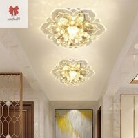 [Egi] Đèn trần LED pha lê hiện đại 20cm 9W Đèn chùm mặt dây chuyền hành lang [Vn]