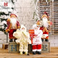 [Egi] Giáng Sinh Sáng Tạo Vải Búp Bê Ông Già Noel Búp Bê Mini Trang Trí Đồ Chơi Thời Trang Mới Và Đơn Giản Đồ Nội Thất Nhà 2024 Bức Tượng Nhỏ & Mini [VN]