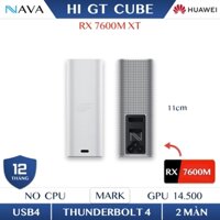 eGPU Huawei Wiko Hi GT Cube - Radeon RX 7600M XT 8GB