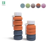 Ehbqna Colorblocking Silicone Có Thể Thu Vào Cốc Nước Thể Thao Di Động Ngoài Trời Mới