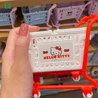 Ehbqna Hoạt Hình Giỏ Chứa Đồ Anime Dễ Thương Sundry Giỏ Cinnamoroll Giai Điệu Kuromi Hello Kitty Hộp Bảo Quản Bé Gái Quà Tặng Mới