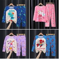 Eid Mubarak Trang phục trẻ em Pokemon Bộ đồ ngủ cổ tròn dài tay lấy cảm hứng từ hoạt hình Bộ đồ ngủ bé trai hoặc bé gái cho 5 -