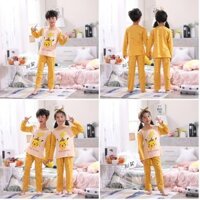 Eid Mubarak Trang phục trẻ em Pikachu Bộ đồ ngủ dài tay cổ tròn ấm cúng cho bé trai hoặc bé gái trong 12 - 13 tuổi