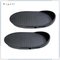 Eigall 2 Chiếc Máy Chèo Chân Bàn Đạp Phụ Kiện Tập Gym Hình elip Huấn Luyện Bền Đo 12x5.5x2inch