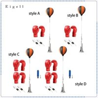 Eigall Boxing Speed Ball Boxing Punching Bag Cải thiện tốc độ phản ứng Có thể điều chỉnh chiều cao Mục tiêu tàu hỏa tại nhà để tập thể dục