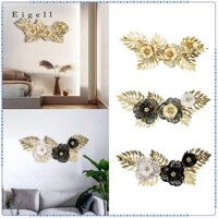 Eigall Hoa Lá Kim Loại Treo Tường Nghệ Thuật Điêu Khắc Treo Tường Cho Phòng Khách Văn Phòng Đám Cưới