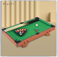 Eigall Trẻ Em Bi-a Bộ Bàn Nhỏ Bể Bơi Cues Gỗ Trong Nhà Trò Chơi Đồ Chơi Gia Đình Để Bàn Bida