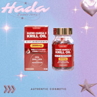 Eikenbi - Viên Uống Dầu Nhuyễn Thể Super Omega 3 Krill Oil 2000mg - 60 Viên