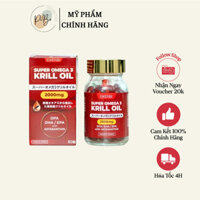 Eikenbi - Viên Uống Dầu Nhuyễn Thể Super Omega 3 Krill Oil 2000mg - 60 Viên