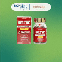 Eikenbi - Viên Uống Dầu Nhuyễn Thể Super Omega 3 Krill Oil 2000mg - 60 Viên