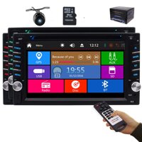 EinCar 2 Din Car Stereo Bluetooth Backup Camera System in Dash Car Radio GPS Navigation Head Unit 6.2 inch Capacitive Touchscreen FM/AM Audio Car D...