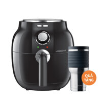 EJF141BLK-Nồi chiên không dầu L&L Honey Jar 220V, 50Hz, công suất 1400W, 3.5L-Màu đen