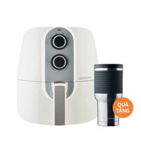 EJF151WHT-Nồi chiên không dầu L&L Manual Eco Fryer 5.2L,1800W – Màu trắng