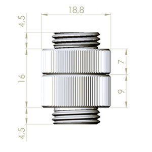 EK-AF Extender Rotary M-M G1/4