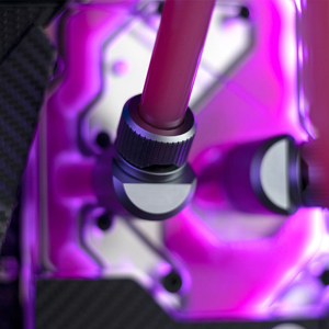 EK-Quantum Torque Rotary 90° - Satin Titanium