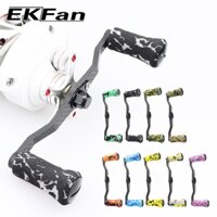 Ekfan chiều dài 120mm Carbon sợi cần câu tay cầm núm eva cho 8x5mm 7x4mm daiwa abu shimano Waterdrop Baitcasting thu hút bộ phận cuộn