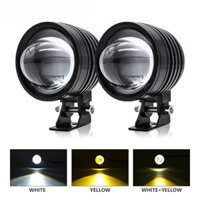 Ekleva 2.5 Inch led Work Light 6000K Trắng 3500K Vàng Lái Xe Ánh Sáng Sương Mù Xe UTV Xe Tải Off Road Xe Máy led Spotlight 12V 24V