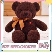 EL [2 Màu 40/50/70/90 Cm Tùy Chọn] Gấu Búp Bê Teddy Cặp Đôi Lớn Ôm Gấu Quà Tặng Thú Nhồi Bông [bonus]