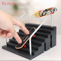 【ELALA】Finger Skateboard Đồ Chơi Ván Trượt Ngón Tay Trẻ Em Với Ván Lướt Sóng Ngón Tay