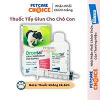 Elanco Siro Xổ Giun DRONTAL Cho Chó Con - Chai 50ml
