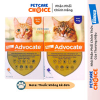 Elanco Tuýp Nhỏ Gáy ADVOCATE Cho Mèo Ngăn Ngừa Nội Ngoại Kí Sinh