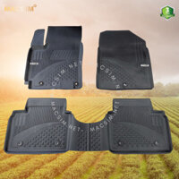 Elantra, Thảm lót sàn ô tô nhựa TPE Silicon Hyundai Elantra 2016-2022 Black Nhãn hiệu Macsim