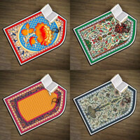 Eld Blossoming Splendor Mubarak Ramadan Kareem Thảm cầu nguyện phước lành Hồi giáo