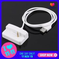 ELEC White Plastic USB Charger & Sync Replacement Docking Station Cradle For Apple For iPod For Shuffle 2 2ND 3 3RD GEN 2G