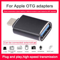 Elecity Bộ Chuyển Đổi OTG Đầu Nối USB 3.0 Bộ Chuyển Đổi OTG Dễ Mang Theo Dữ Liệu Cho iPhone Bộ Chuyển Đổi Đĩa U Bộ Chuyển Đổi Bàn Phím Chuột