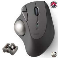 Elecom wireless trackball mouse Bluetooth IST (Isto) series 5-button thumb operation bearing support Windows Mac Chromebook Black M-IT11BRABK from Japan