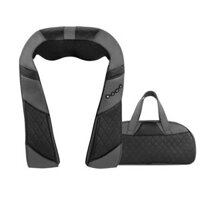 Electric Neck Massager Back and Shoulder Massagers with Heat Deep Tissue 3D Kneading Pillow Portable Shiatsu Massage Car