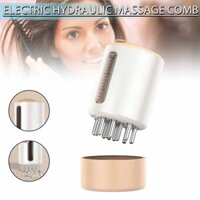 Electric Scalp Massager Comb Hair Oil Applicator Brush Red Light