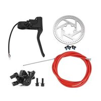 Electric Scooter Disc Brake Set Brake Lever Caliper with 110mm Disc Rotor and Cable Replacement for Xiaomi M365  1S E-Scooter Parts Accessories