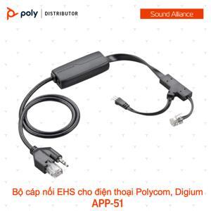 Electronic Hook Switch Cable Plantronics APP-51 (38439-11)