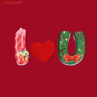 Elegant 12 / 14 / 26 Miếng Dán Chữ Cái, Phim Hoạt Hình DIY Bảng Chữ Cái Giáng Sinh Nam Châm, Nhựa Dễ Thương Bền Đẹp Nghệ Thuật Giáng Sinh Tủ Lạnh Nam Châm Phòng Khách