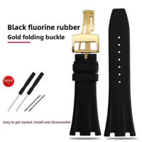 Elegant 26mm Silicone Bracelet for Audemars Piguet 15400/26331/15500 - Royal Oak Offshore Durable Rubber Watch Strap