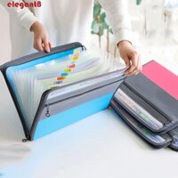 Elegant A4 Túi Bảo Quản Bàn Tổ Chức Ví Trường Văn Phòng Phẩm Vật Dụng Văn Phòng Dung Tích Lớn Học Sinh Túi Giấy Túi Đựng Tài Liệu