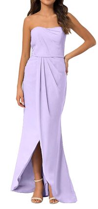 Elegant Bridesmaid Dresses Long for Women Formal Evening Dress A Line Party Gown