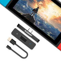 ELEGIANT BTI-033 Bluetooth 5.0 Transmitter Wireless Audio Adapter for Nintendo Switch Headphones Speakers Support USB an